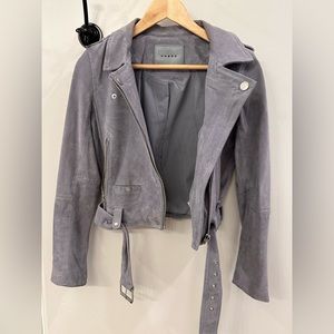 BlankNYC Suede Moto Jacket